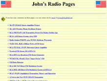 Tablet Screenshot of fmamradios.com